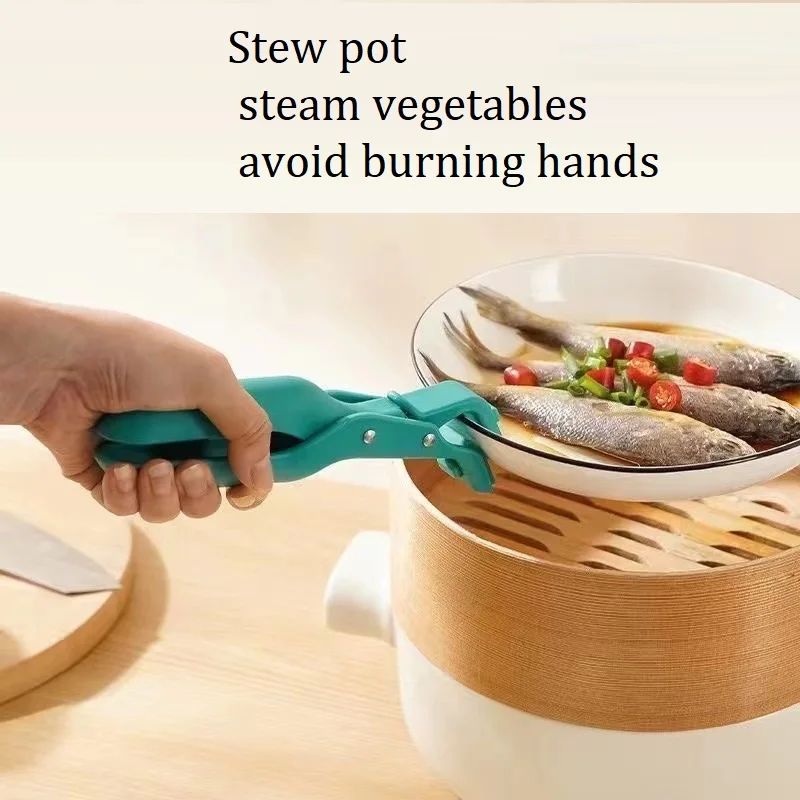 Heat Resistant Bowl Gripper | Kitchen Plate & Steamer Lifter