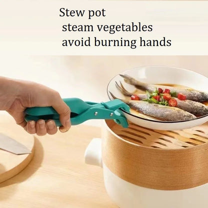 Heat Resistant Bowl Gripper | Kitchen Plate & Steamer Lifter