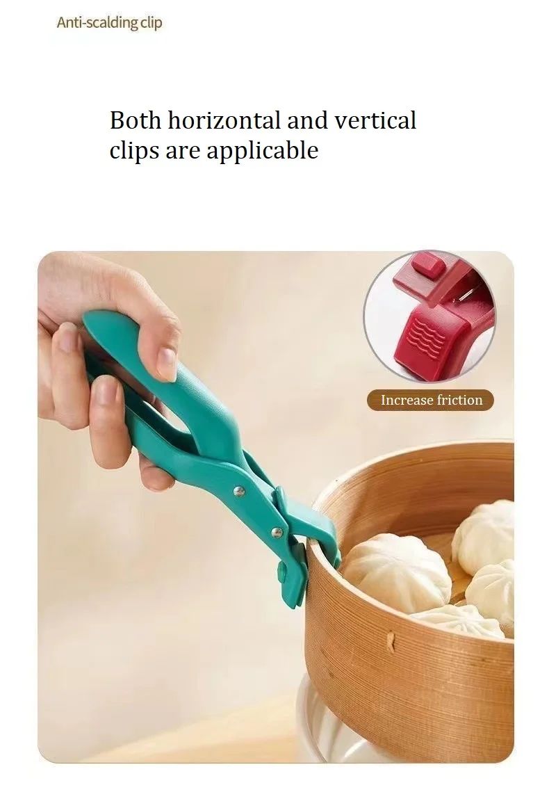 Heat Resistant Bowl Gripper | Kitchen Plate & Steamer Lifter