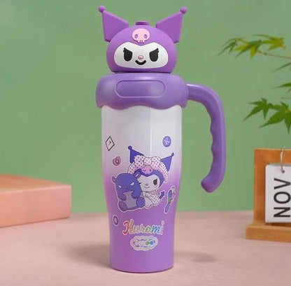 Kuromi Kids Water Bottle | Cute Sipper Bottle