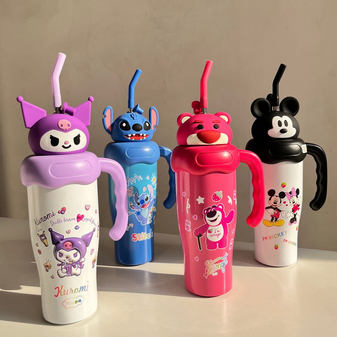 Kuromi Kids Water Bottle | Cute Sipper Bottle