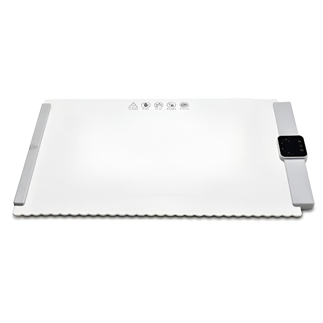 VZOIR Rollable Electric Food Warming Mat with 5 Temperature Settings & 4-Hour Timer