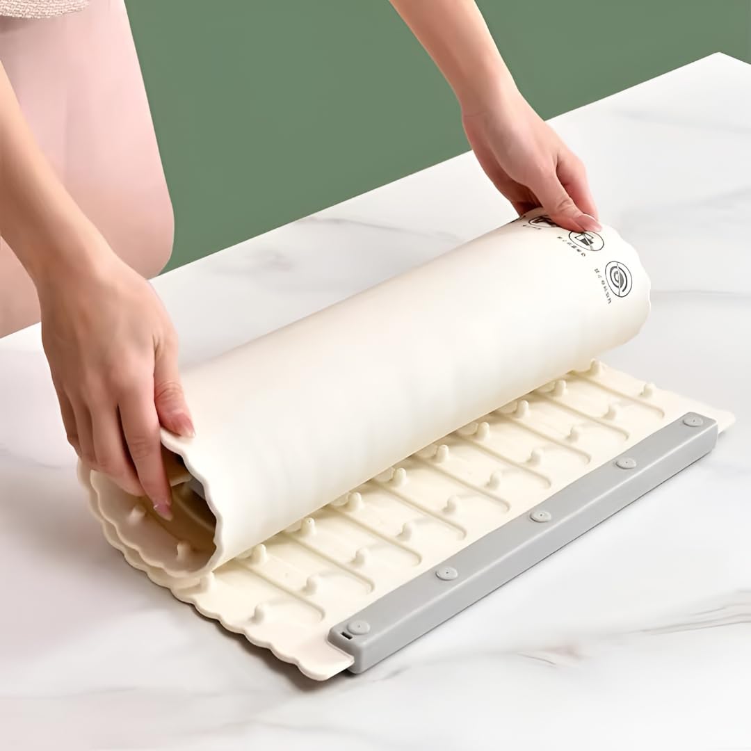 VZOIR Rollable Electric Food Warming Mat with 5 Temperature Settings & 4-Hour Timer