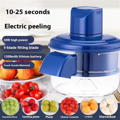 Electric Fruit Peeler Machine | Automatic 5-Blade Fruit Peeler